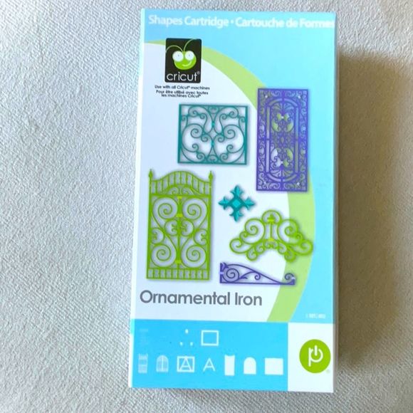 New Cricut Cartridge ORNAMENTAL IRON - Picture 1 of 7